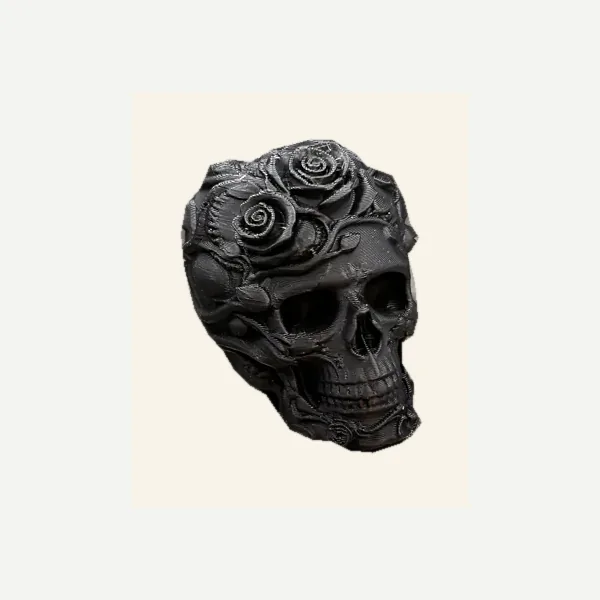 Декоративный череп Rose Skull — 3D-печать на заказ