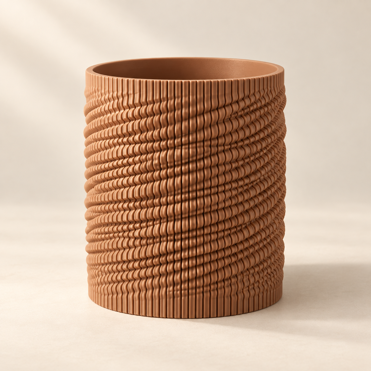 Кашпо POO2 Wooden Waves