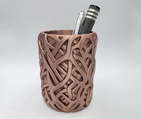 Ваза Woven: изделие 3D-печати, PLA, PETG. Студия Донка, Симферополь